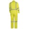Oberon Hi-Vis FR/Arc-Rated 7.5 oz  88/12 Safety Coveralls, Hi-Vis Yellow, M ZFE106-M - alternate 8